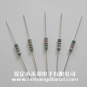 1W金属膜(mó) 0.5% 精密直插电阻(zǔ)